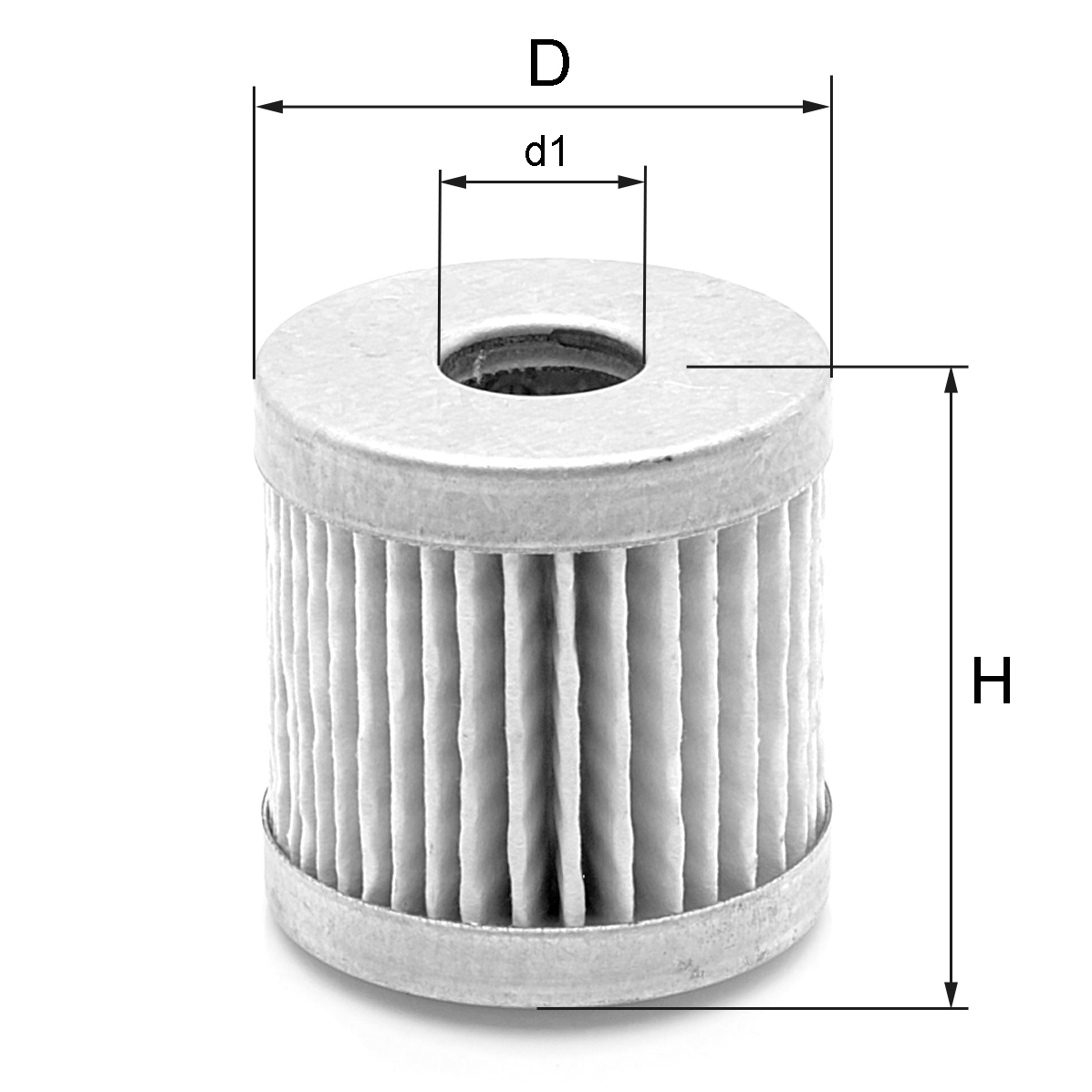 Technical diagram for Air Filter replaces Becker 909596